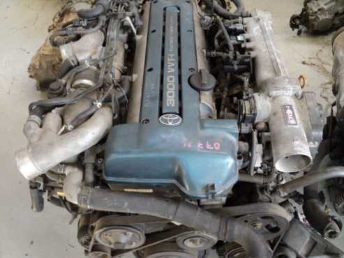 Toyota Supra 3.0L vvti twin turbo engine (2jzgte)