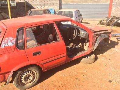 Toyota tazz 1.3 stripping for spares