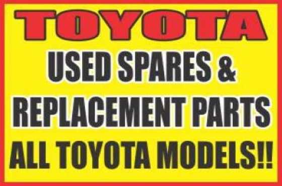 Toyota used spares