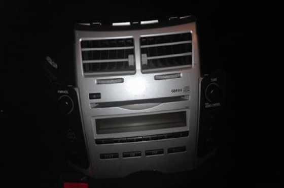 Toyota yaris radio swop for the yaris