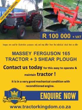 Tractor Kingdom  Massey Ferguson 165 Tractor