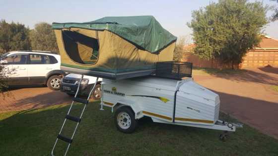 trailer and rooftop tent to swop for whu or a quad bike of sam value