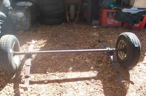 Trailer axle