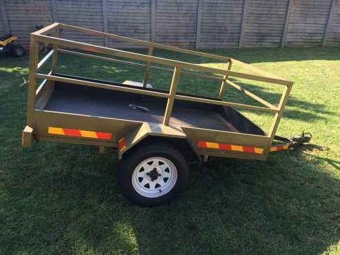 Trailer, brand new, with paperwork