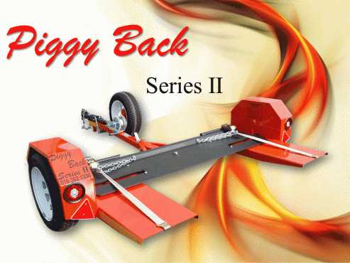 Trailer Piggy Back Tow Dolly Original