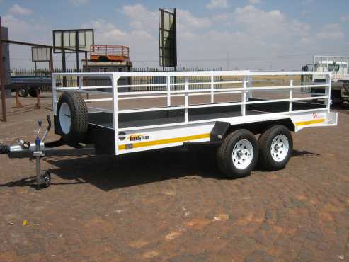 TRAILER SPECIAL - 1 x 4.0m x 1.8m Double axle trailer with brakes, 2.3ton GVM WHILE STOCKS LAST