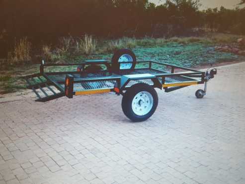 Trailer with Break Neck for Equipment, Quads etc.