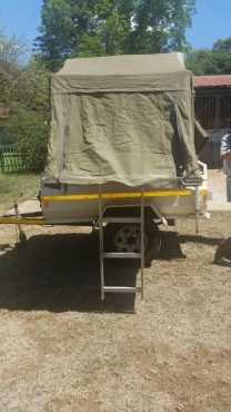 Trailer with Tent