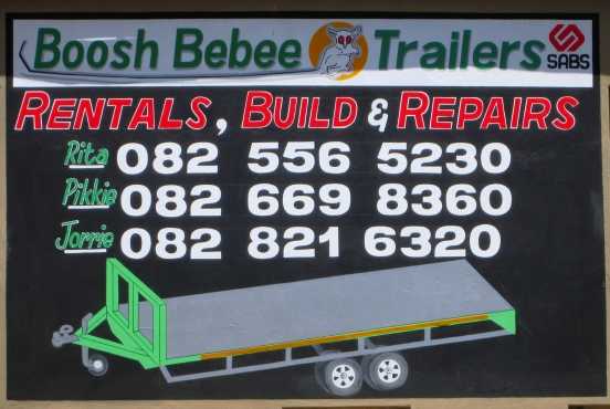 TRAILERS TO HIRE IN PRETORIA NORTH.