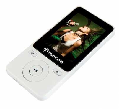 TRANSCEND 8GB MP710 FITNESS MP3 PLAYER - WHITE