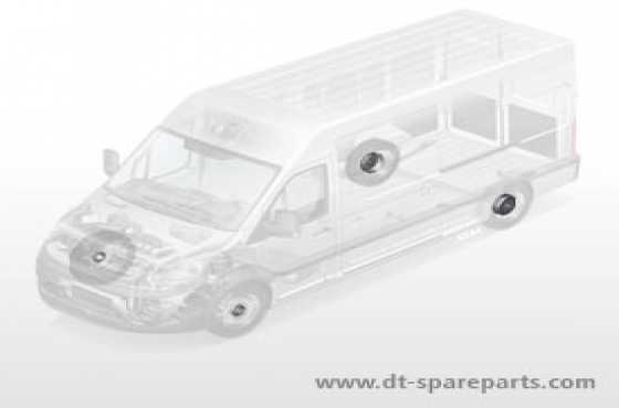 Transporter parts for hubs and wheels