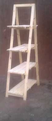 Trestle shelving - Single A Frame 4 tier 2000