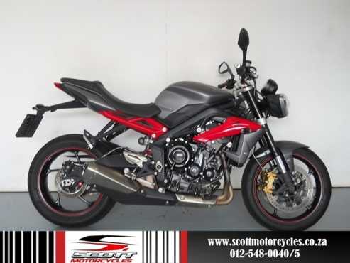 Triumph Street Triple 675R  2013 -10121km