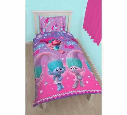 Trolls bedding and towels
