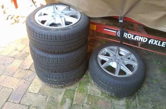 Tsw 14quot rims with tyres in