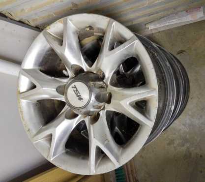 TSW Alloy 16quot 8J rims