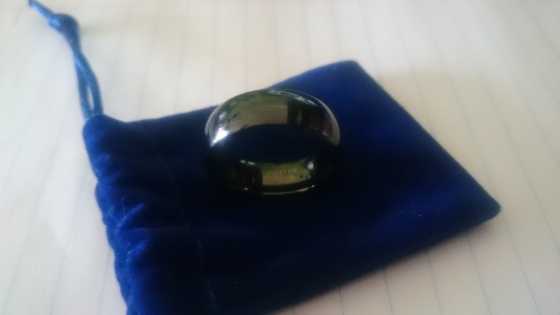 Tungsten Carbide men039s ring size 12 (Y) and 12.5 (Y12 )