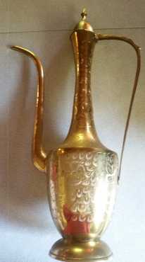 Turkish Brass Tea Pot
