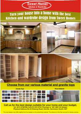 Turn your house into a home with best kitchens from Sweet Homes Kitchen amp Wardrobe