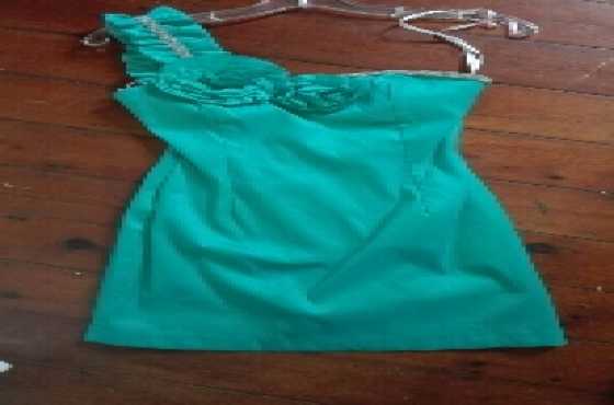 turquoise matric farewell dress for sale