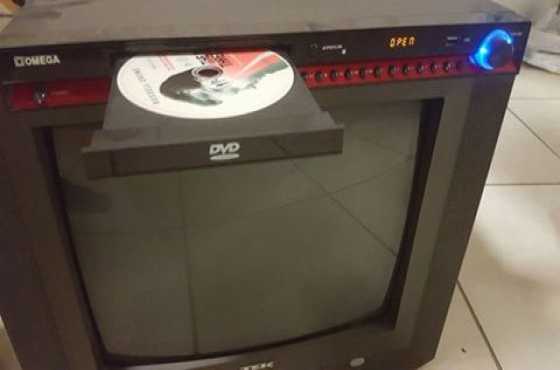 TV en omega DVD speler