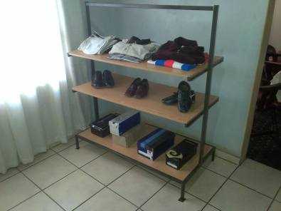 TV stands Shelve Clother stands.