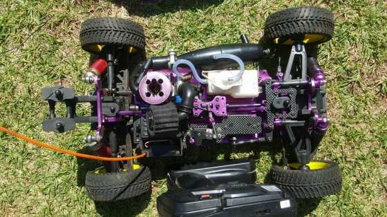 Twee nitro RC karre te koop