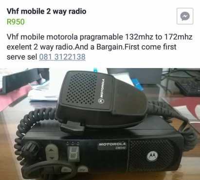 Twee rigting radio