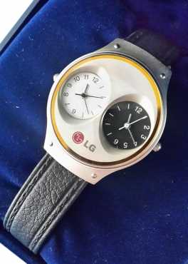 Two face LG branded analogue wrist watch