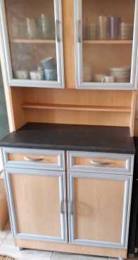 Two kitchen cabinets for sale f