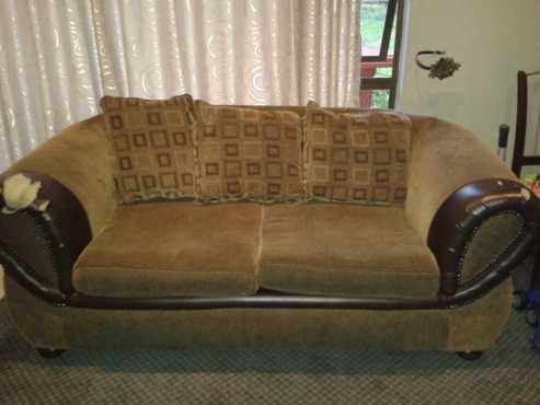 Two piece couch set - used