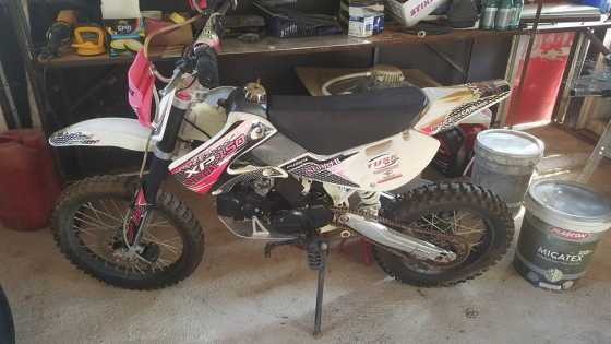 Two Puzey Pitbikes for sale