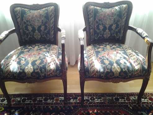 Two Victorian Style Chairs