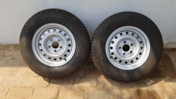 Tyre And Rim x 2