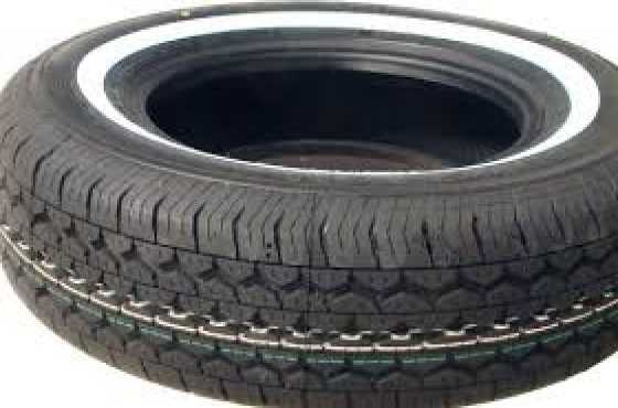 Tyres. 195R14c Whitewall