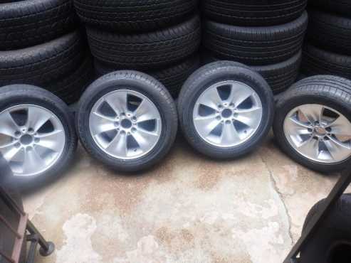 TYRES AND RIMS AT A CHEAPER PRICE