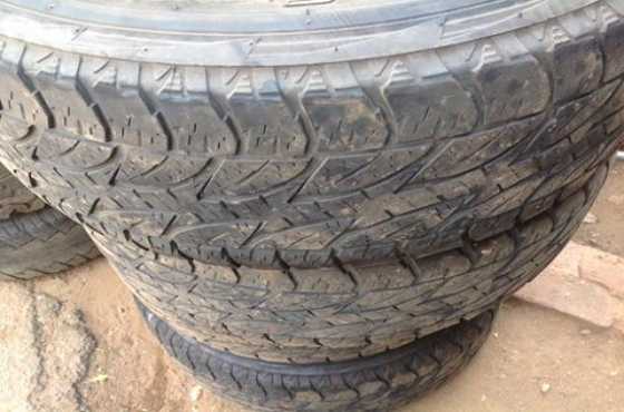 Tyres Deuler Bridge stone 26565 R 17s set off four