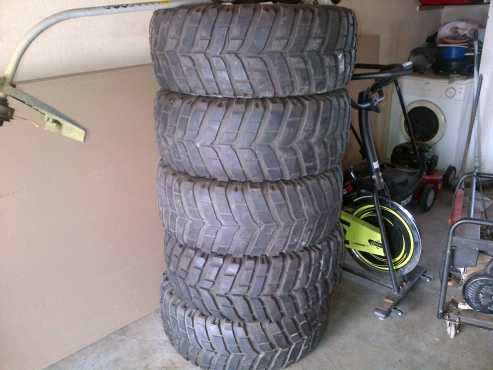 Tyres X 5 for sale