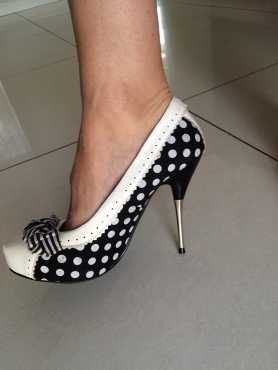 U-Z Polka Dot Pumps for Sale