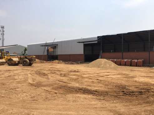 UNDER CONSTRUCTIONBEAUTIFUL, BRAND NEW WAREHOUSE  FACTORY  DISTRIBUTION CENTRE TO LET IN HENNOPS