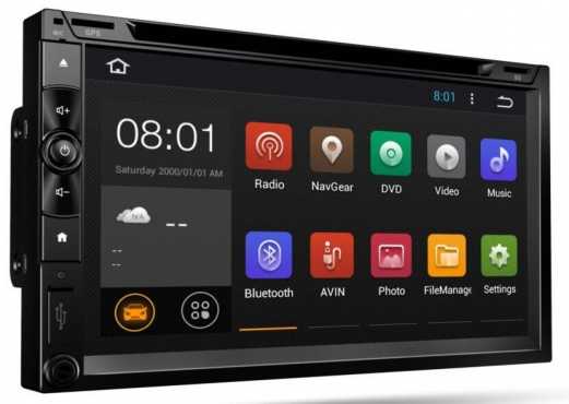 Universal Car DVD player, Bluetooth, TV Tuner, FM, RDS, Touch Screen (DOUBLE DIN  2 DIN)