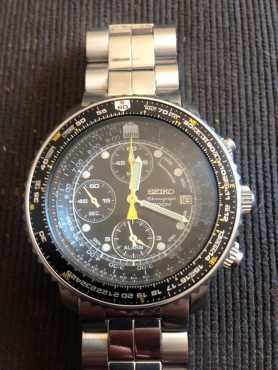 Up for grabs is a mint condition Seiko Flightmaster