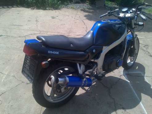 Up for sale again 1991 gs400e suzuki R13000 neg