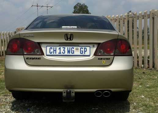 Urgent 2008 Honda Civic Vxi for Sale R35000 Cash.