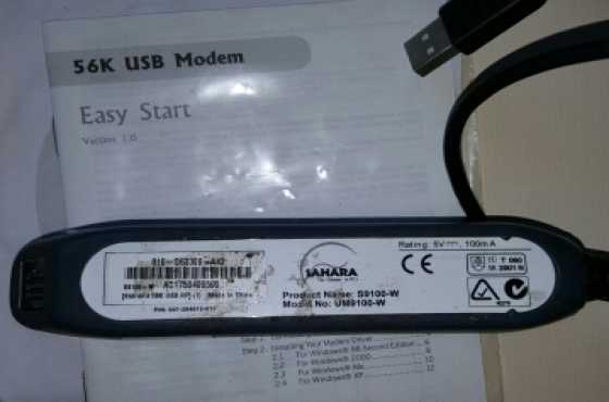 USB 56K Dial-up Modem