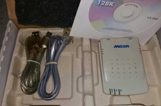 USB ISDN TA 128K Modem New