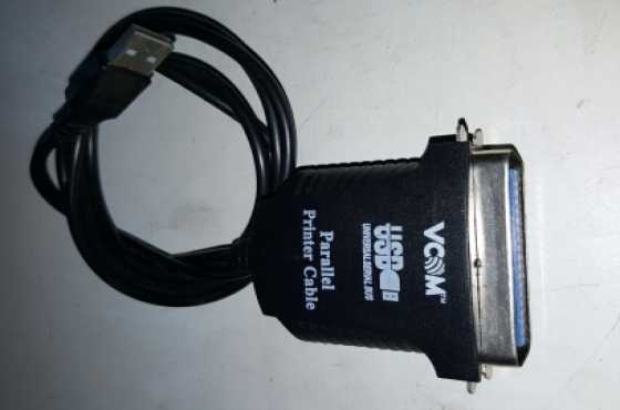 USB to Parallel Printer Cable Adaptor