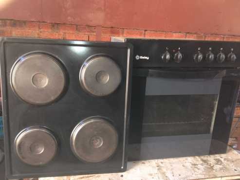 Used Balay oven and Hobbs R1200