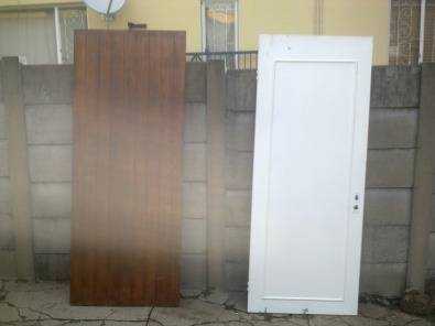 Used wooden doors