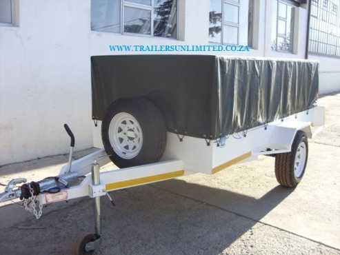 UTILITY TRAILERS AND PVC COVERS.